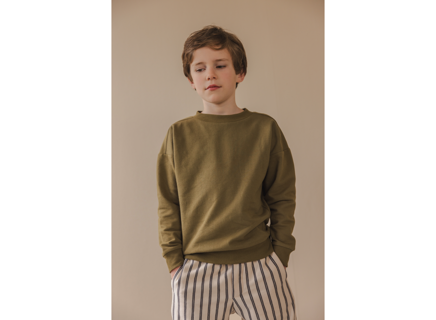 Phil&Phae | Oversized Sweater Deep Moss