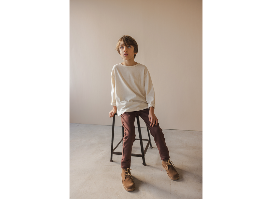 Phil&Phae | Drop-Crotch Sweat Pants Chocolate