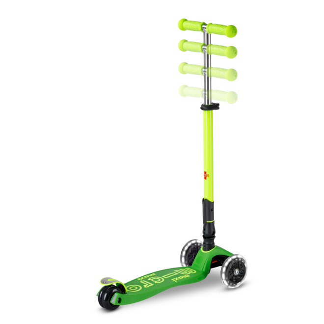 Micro Step | Maxi Micro step inklapbaar LED Geel Groen Neon