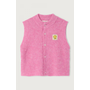 American Vintage | East Kids Gilet Rose Bubble Melange