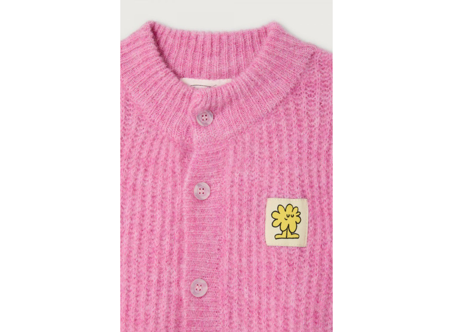 American Vintage | East Kids Gilet Rose Bubble Melange