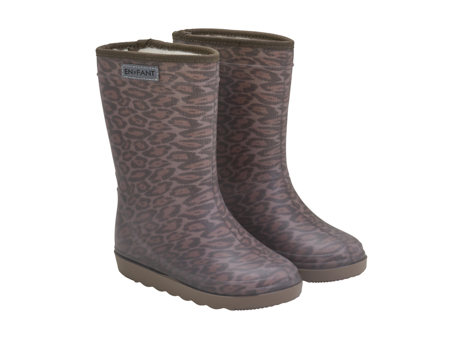 En Fant | Thermo Laarzen Print Pine Bark