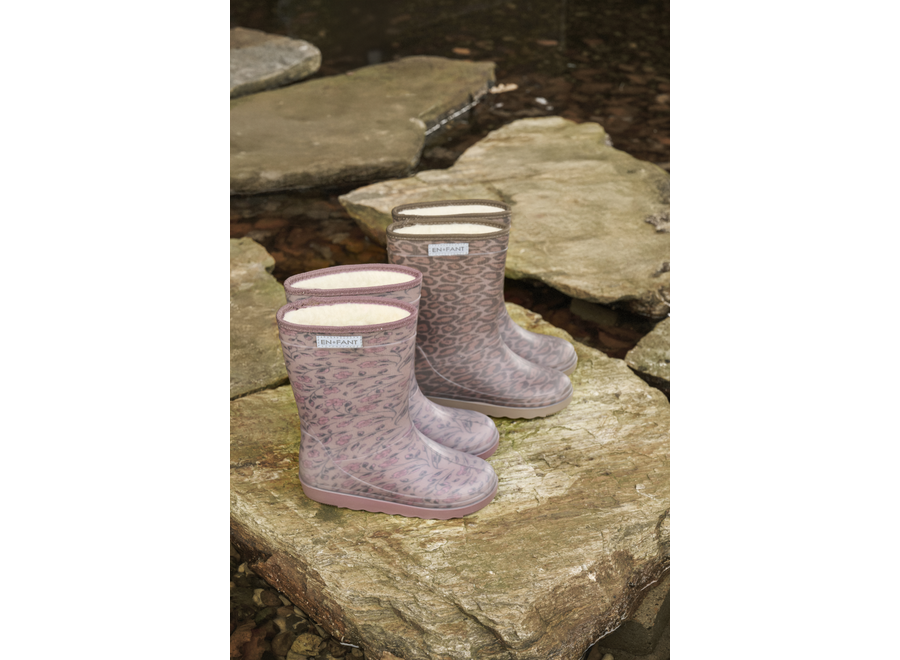 En Fant | Thermo Laarzen Print Pine Bark