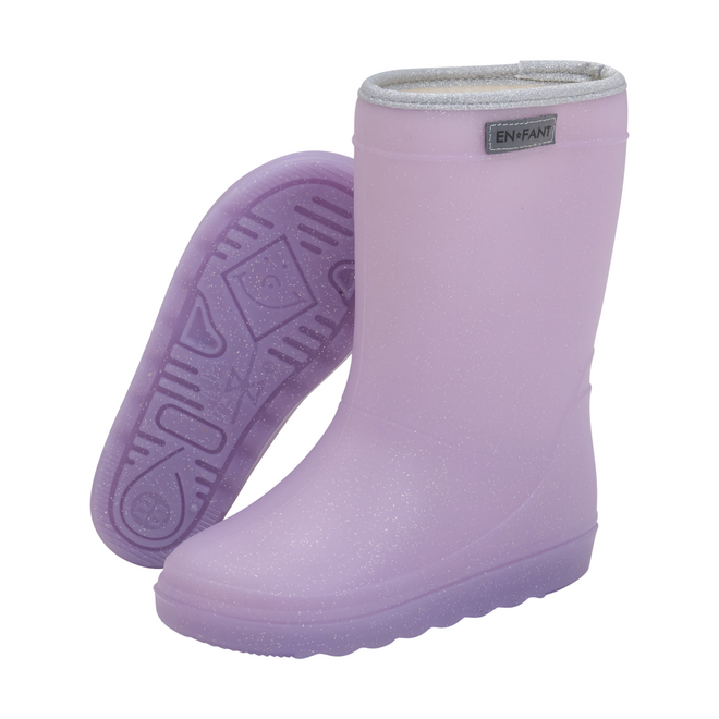 En Fant | Thermo Laarzen Glitter Lavender