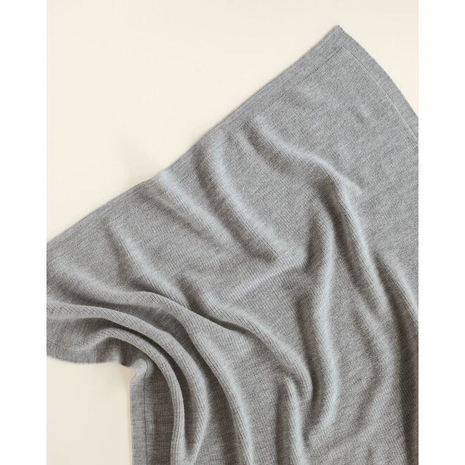 Hvid | Blanket Felix Grey Melange