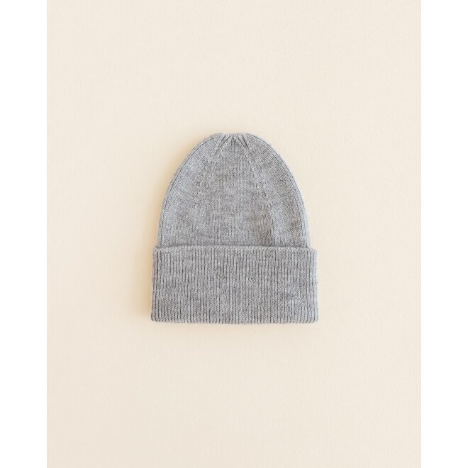 Hvid | Beanie Fonzie Grey Melange Newborn