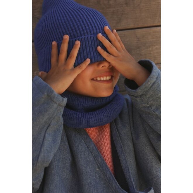 Hvid | Beanie Fonzie Cobalt Blue