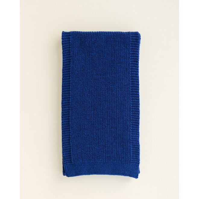 Hvid | Sjaal Gustave Cobalt Blue