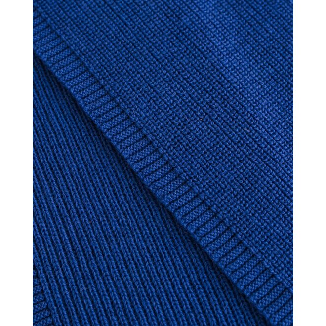 Hvid | Sjaal Gustave Cobalt Blue