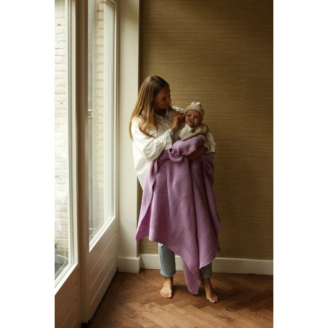Hvid | Blanket Gaston Lavender