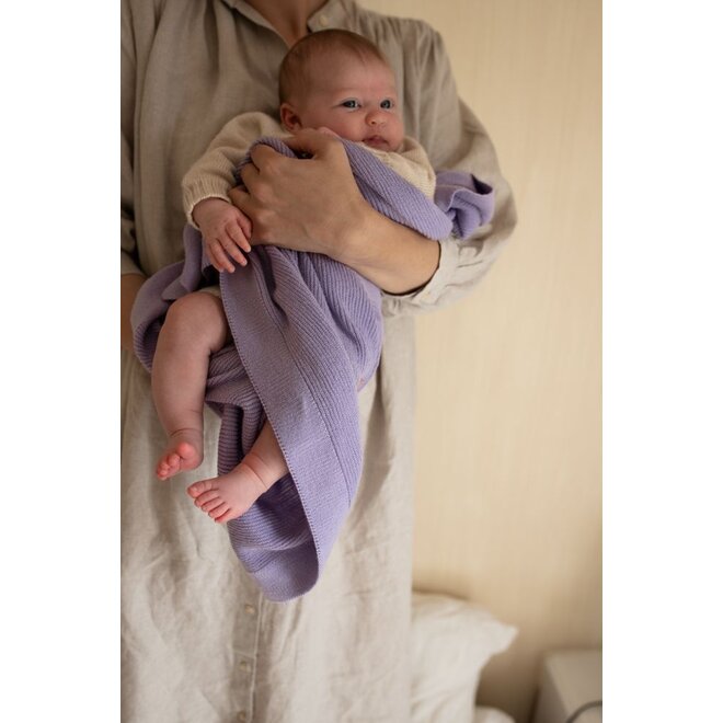 Hvid | Blanket Gust Lilac