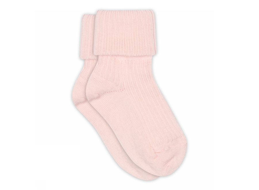MP Denmark | Wool Rib Baby Socks Light Pink