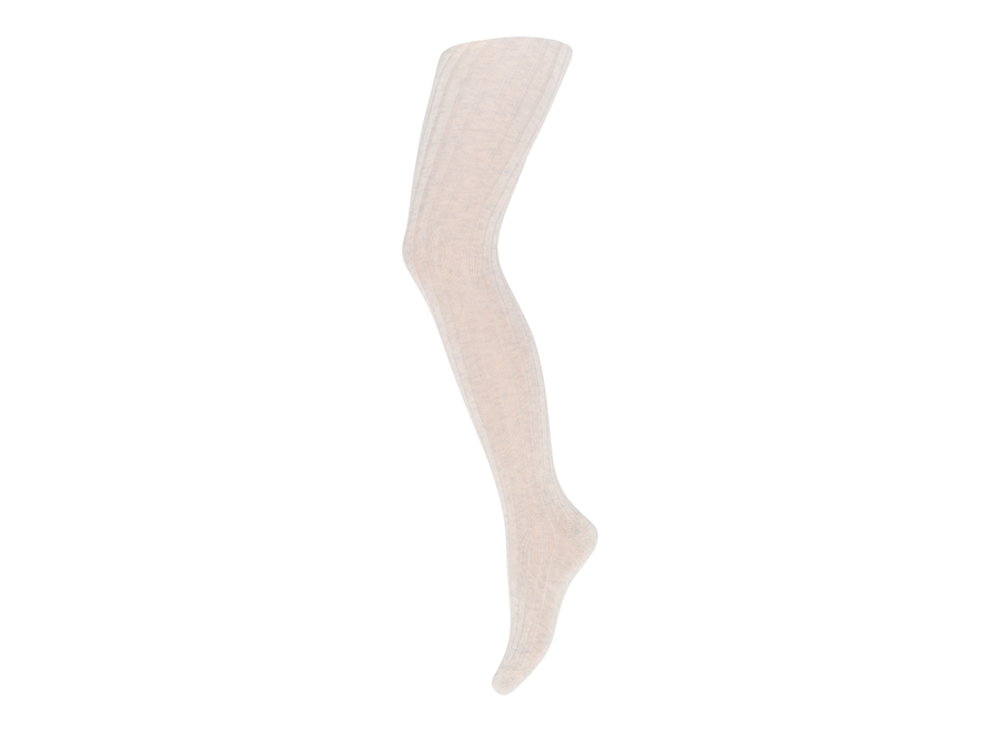 MP Denmark | Katoen Rib Tights Creme Melange