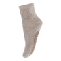 MP Denmark | Cotton Socks - Anti-Slip Light Brown Melange