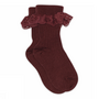 MP Denmark | Lea Socks Lace Wine Red