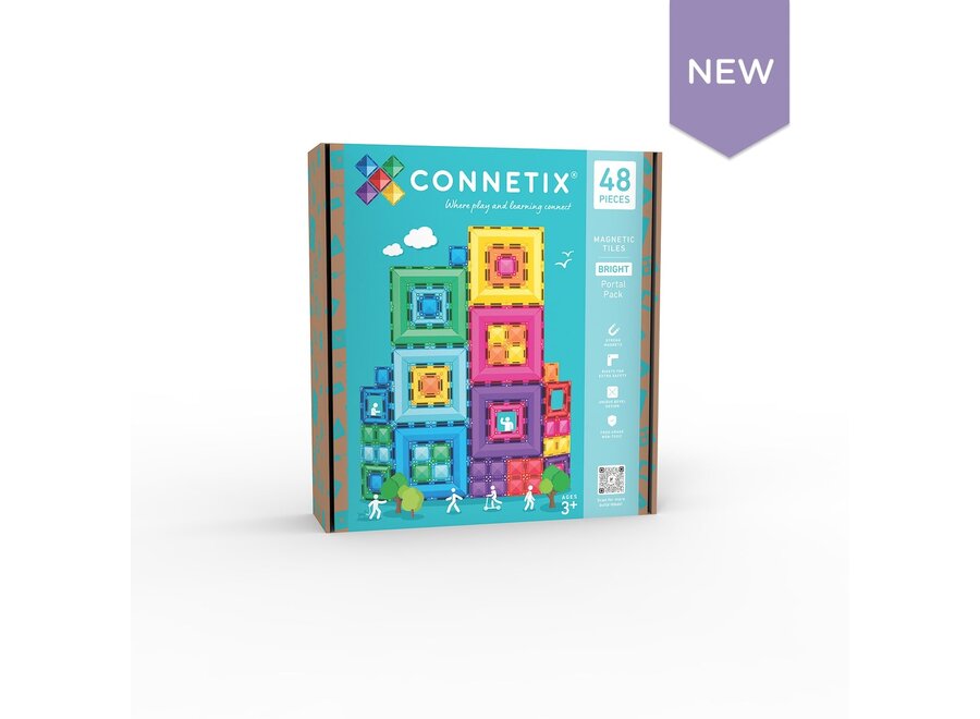 Connetix | Bright Portal pack (48 pieces)