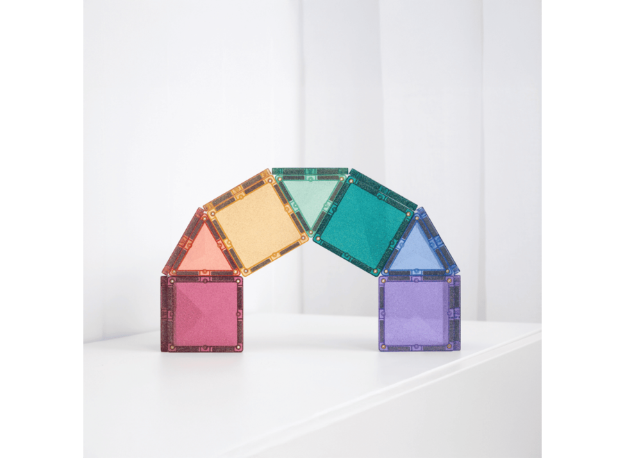 Connetix | Glitter Castle pack (48 pieces)