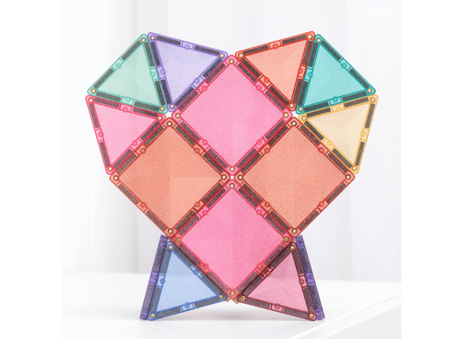 Connetix | Glitter Castle pack (48 pieces)