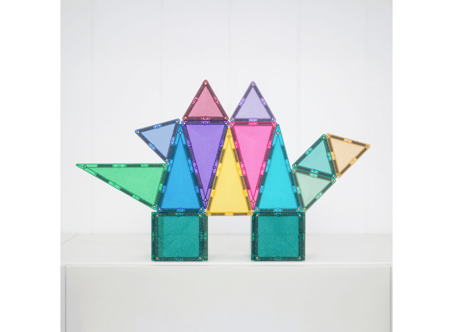 Connetix | Glitter Castle pack (48 pieces)