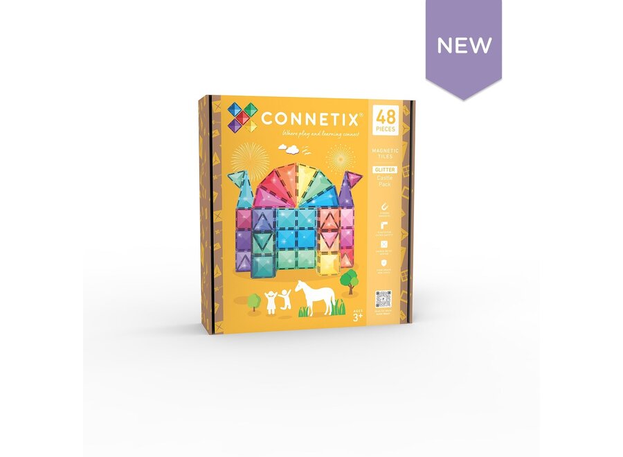 Glitter Castle pack (48 pieces)