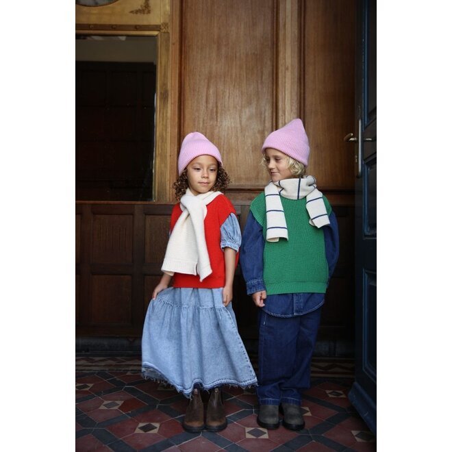 Hvid | Beanie Fonzie Cotton Candy