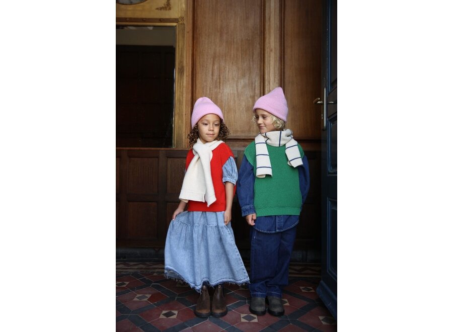 Hvid | Beanie Fonzie Cotton Candy