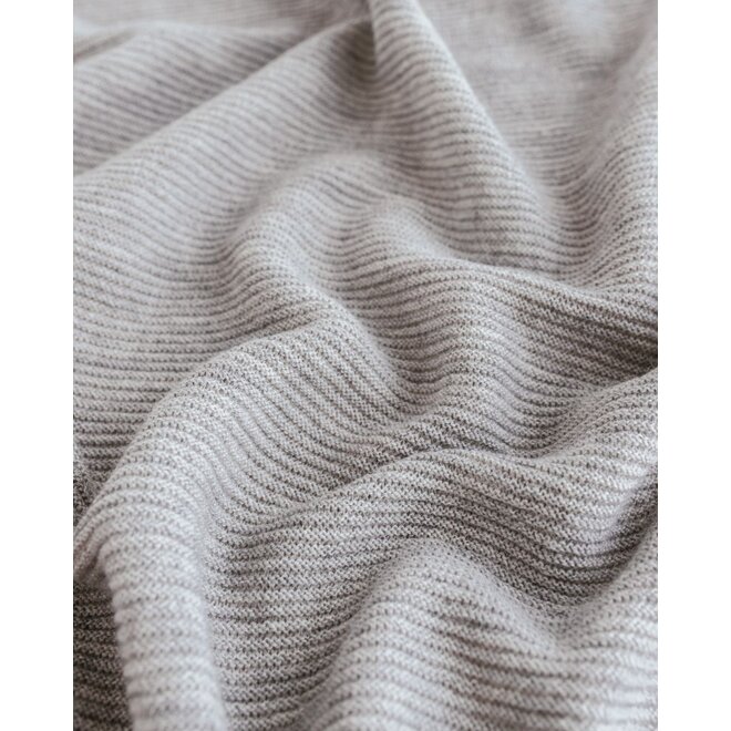 Hvid | Blanket Gust Grey Melange