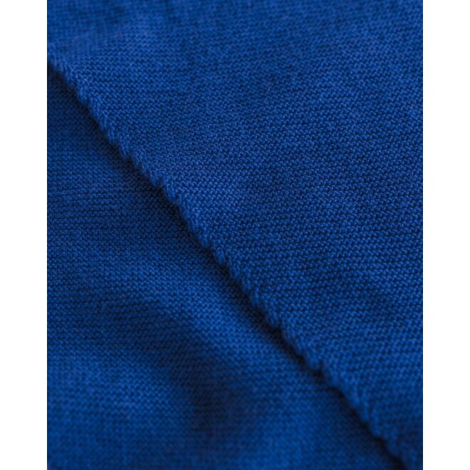 Hvid | Josephina Triangle Sjaal Cobalt Blue