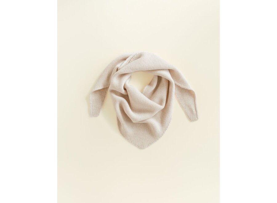 Hvid | Josephina Triangle Sjaal Cream