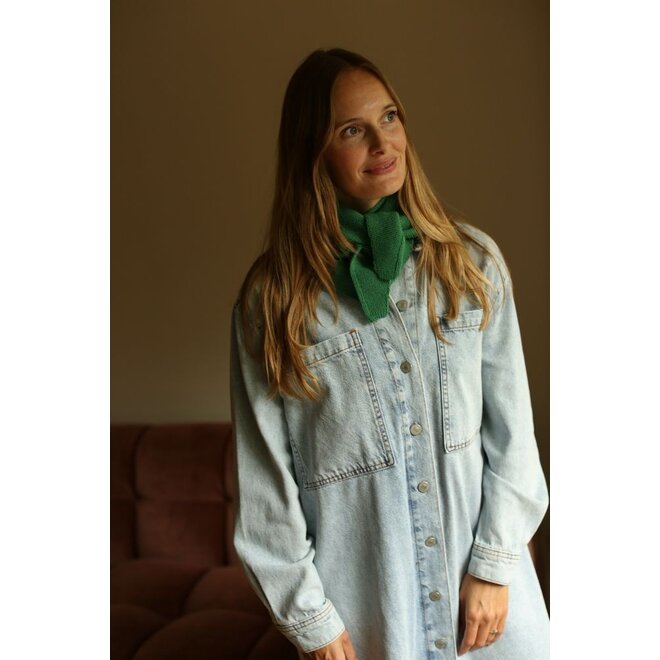 Hvid | Josephina Triangle Sjaal Grass