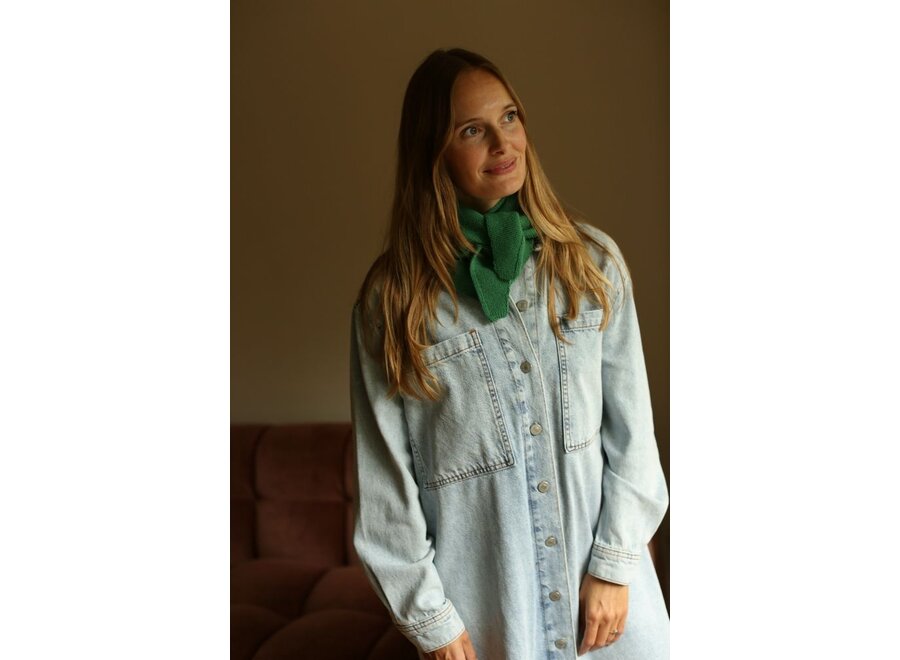 Hvid | Josephina Triangle Sjaal Grass