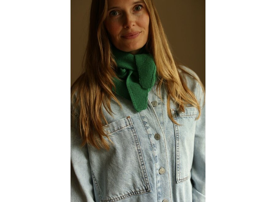 Hvid | Josephina Triangle Sjaal Grass