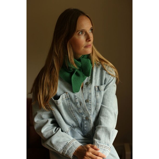Hvid | Josephina Triangle Sjaal Grass