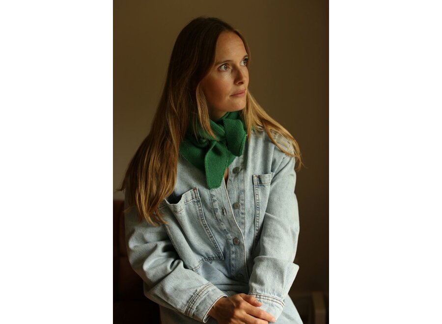 Hvid | Josephina Triangle Sjaal Grass