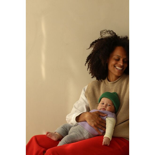 Hvid | Beanie Fonzie Grass