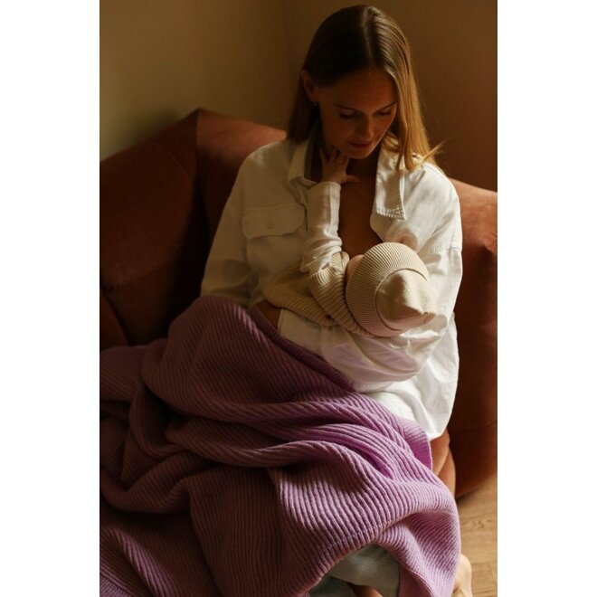Hvid | Blanket Gaston Lavender