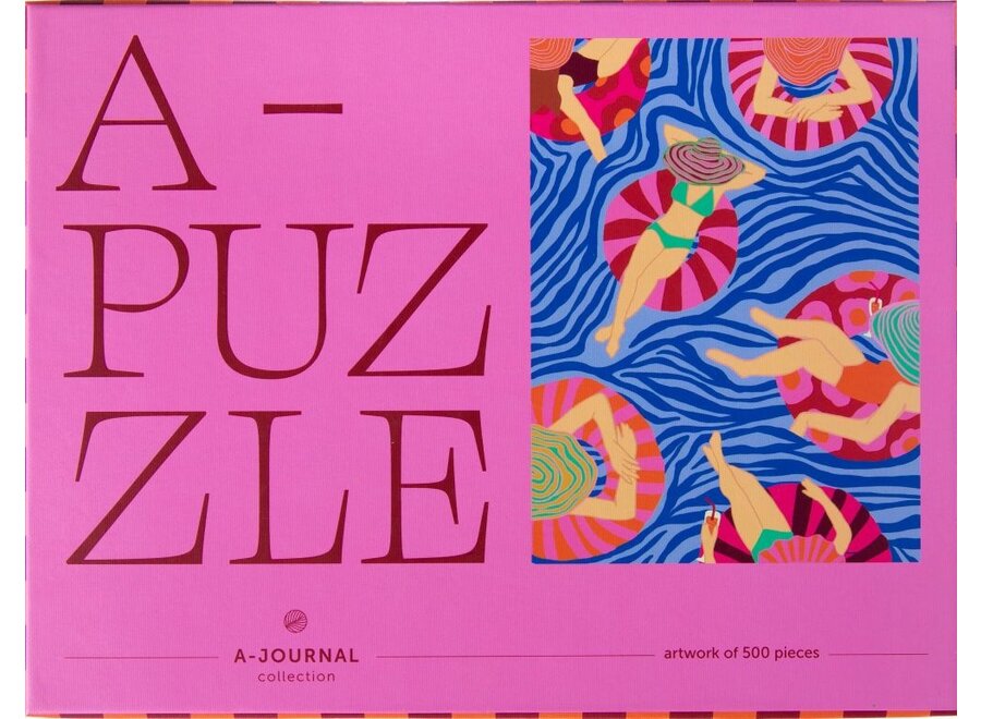 A-Journal | A-Puzzle Pool Party (500 pieces)