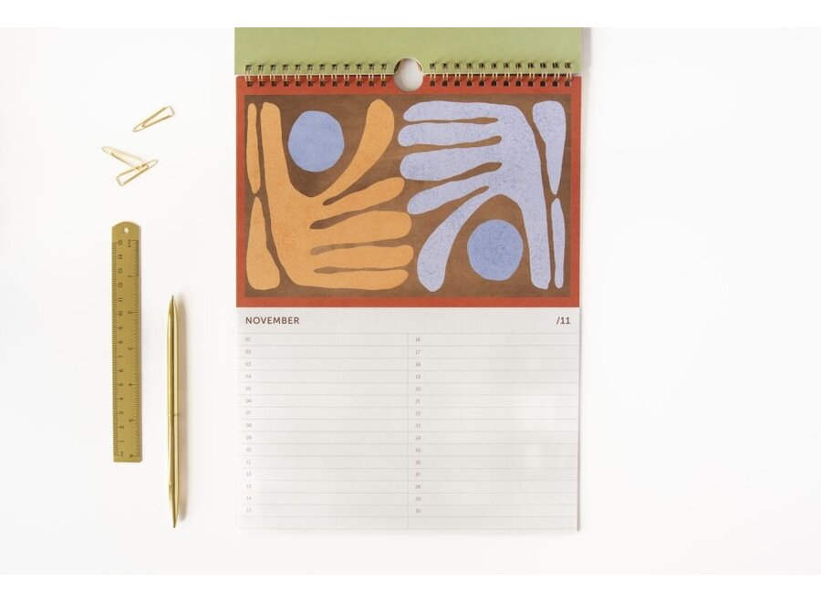 A-Journal | Birthday Calender Arty