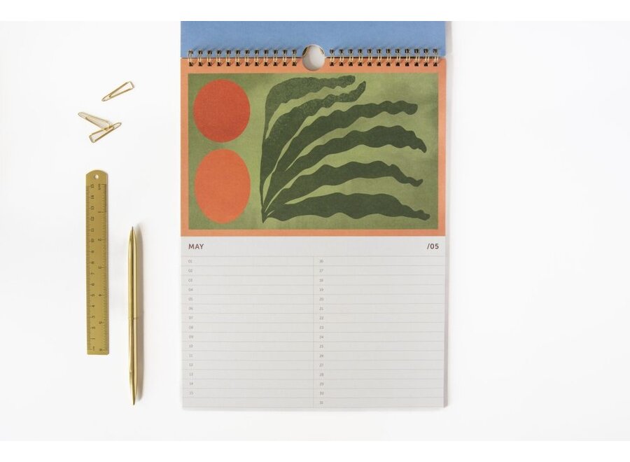 A-Journal | Birthday Calender Arty