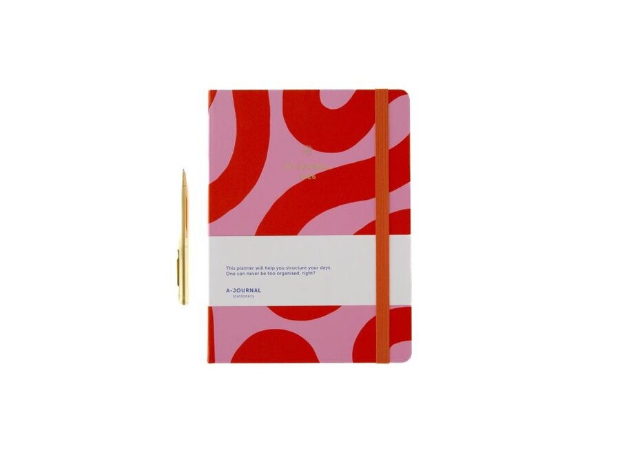 A-Journal | My Journal 2026 Flow Pink