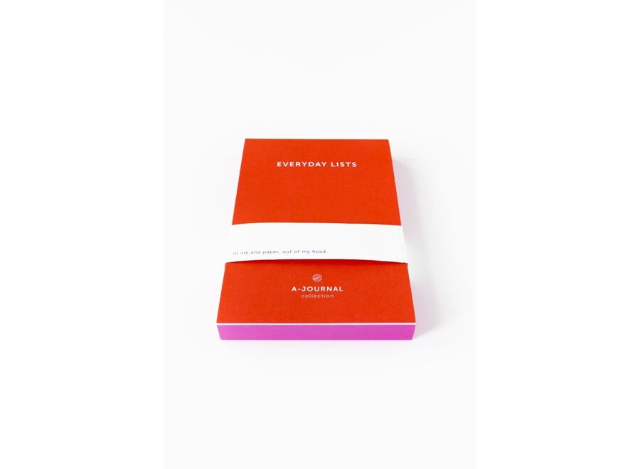 A-Journal | Notepad Red