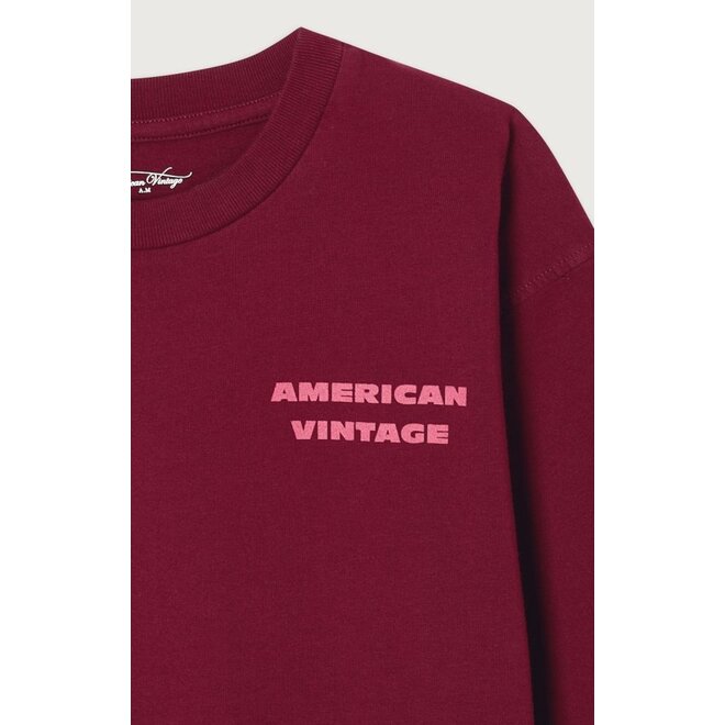 American Vintage | Fizvalley Kids Longsleeve Bordeaux Vintage