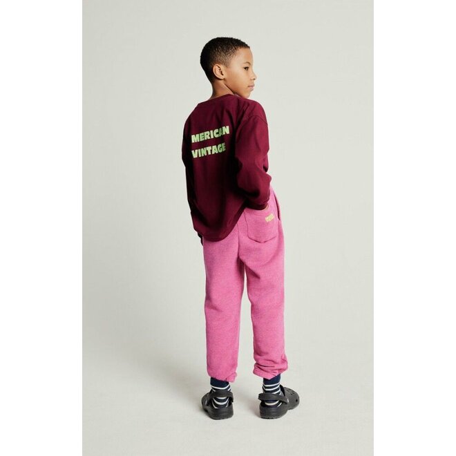 American Vintage | Fizvalley Kids Longsleeve Bordeaux Vintage