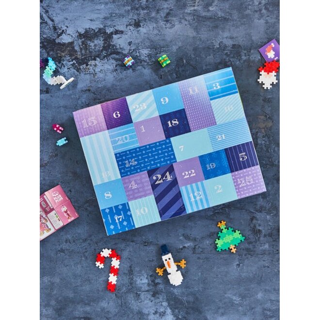 Plus-Plus | Advent Calendar Santa's Northern Lights Adventure