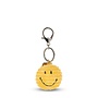 Bon Ton Toys | Smiley Sleutelhanger ECO Corduroy Yellow 4,5 cm