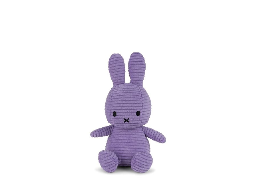 Bon Ton Toys | Nijntje Knuffel ECO Corduroy Ltd. Edition Dark Purple 23 cm