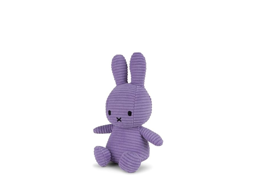 Bon Ton Toys | Nijntje Knuffel ECO Corduroy Ltd. Edition Dark Purple 23 cm