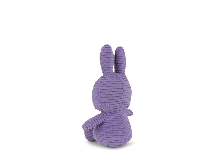 Bon Ton Toys | Nijntje Knuffel ECO Corduroy Ltd. Edition Dark Purple 23 cm