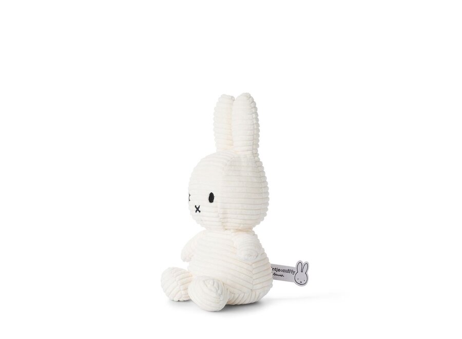 Bon Ton Toys | Nijntje Knuffel ECO Corduroy Offwhite 23 cm