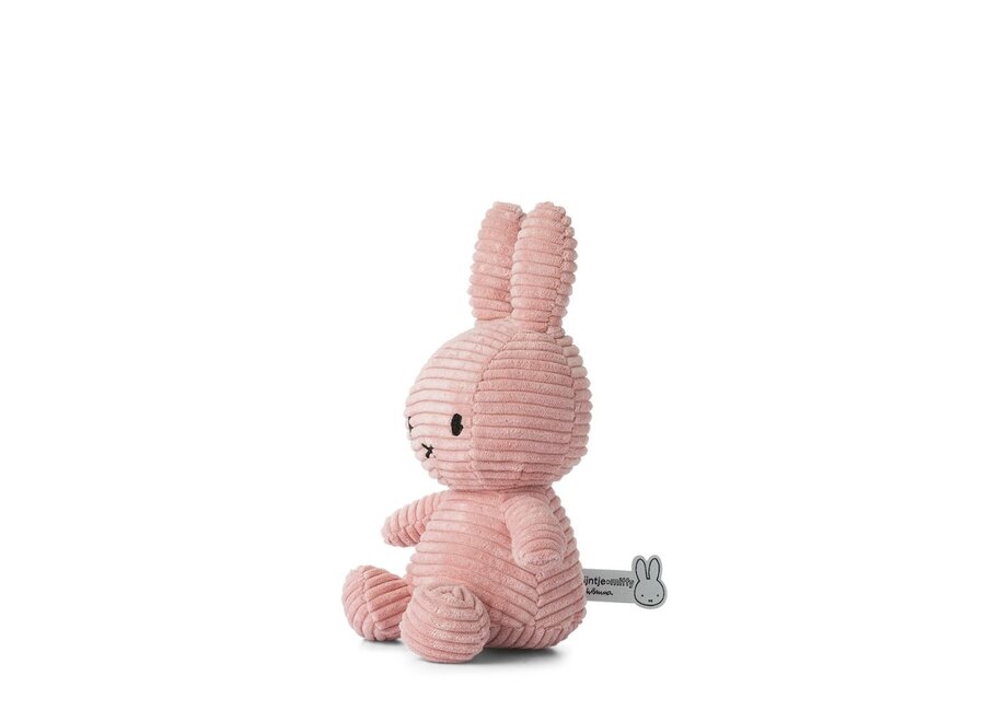Bon Ton Toys | Nijntje Knuffel ECO Corduroy Pink 23 cm